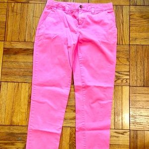 Hot Pink Gap Chinos